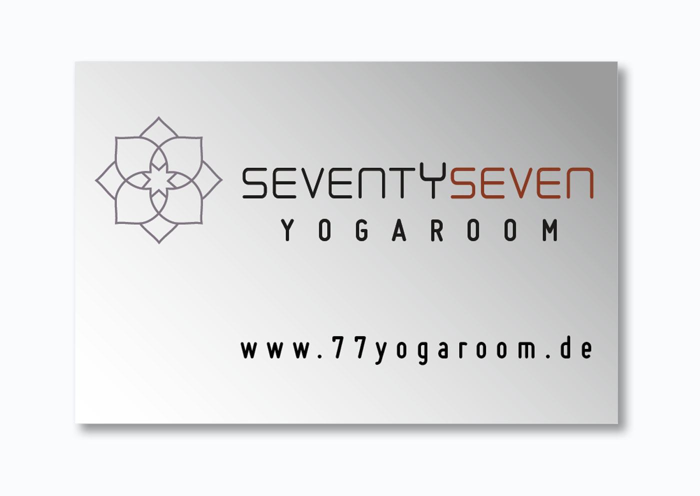 Corporate Design SeventySeven Yogaroom von allegriadesign in München